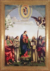 Annunciation and Saints, 1500